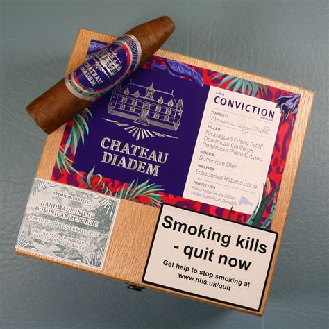 Chateau Diadem Conviction Petit Belicoso Cigar Box Of 12