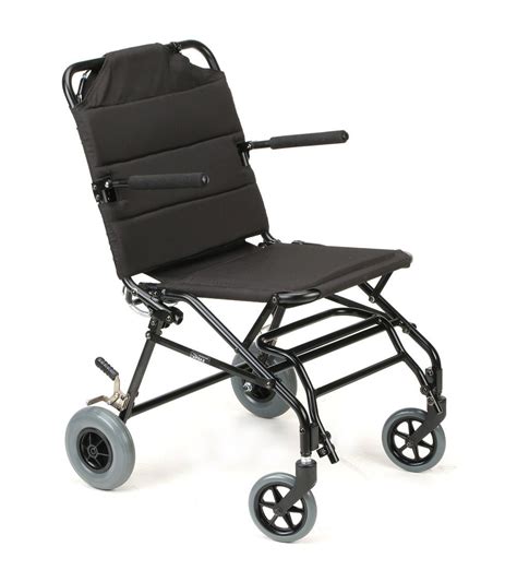 Karman Kmtv10b 18 Seat Ultra Lightweight Travel Wheelchair With Flip Up