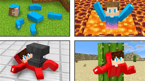 20 MANEIRAS DIFERENTES DE MORRER NO MINECRAFT YouTube