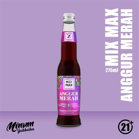 Jual Mix Max Anggur Merah 275ml Di Seller Minum Yuk Kaka Marga Mulya