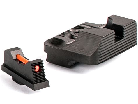 Ngaaihak High Quality Tactical Fiber Optic Front Sight Rear Combat