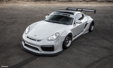 This Widebody Porsche Cayman 987 Is Wild As Weve Come To Expect From