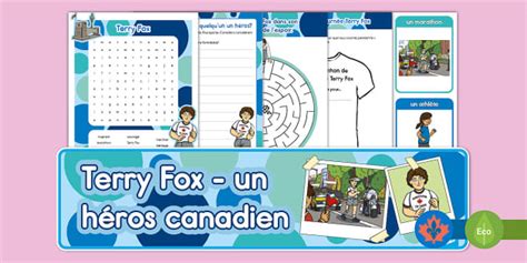 Terry Fox French Primary Pack Teacher Made Twinkl