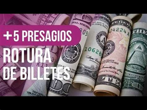 Qu Significa So Ar Con Billetes Rotos Revelador Youtube