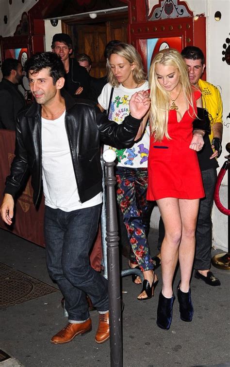 Lindsay Lohan S Red Hot Night Out In The City Of Lights Love Life Music Fashion Art