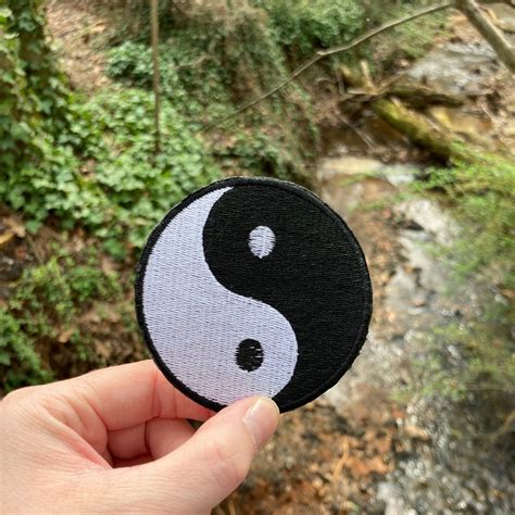 Yin Yang Patch Yin And Yang Patch Embroidered Patch Patches For Jackets Sweater Patches Iron On