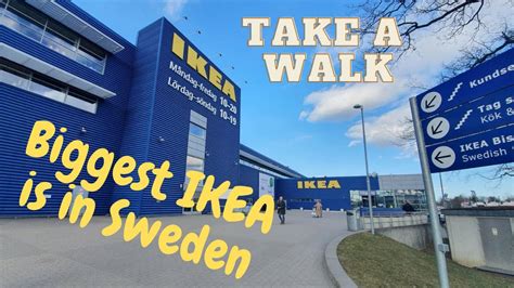 Biggest IKEA is in Sweden Stockholm Största IKEA är i kungens kurva