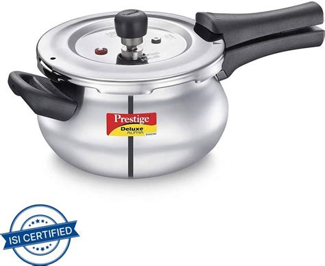 Prestige Deluxe Alpha Svachh 3 L Outer Lid Induction Bottom Pressure