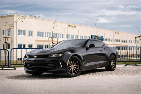 Chevrolet Camaro LT 6th Gen Black Ferrada FR4 Wheel Wheel Front