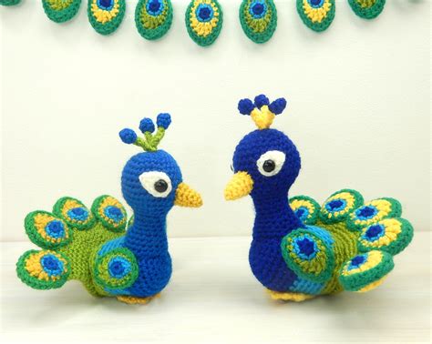 Paksha The Peacock Amigurumi Crochet Pattern Etsy Crochet Amigurumi