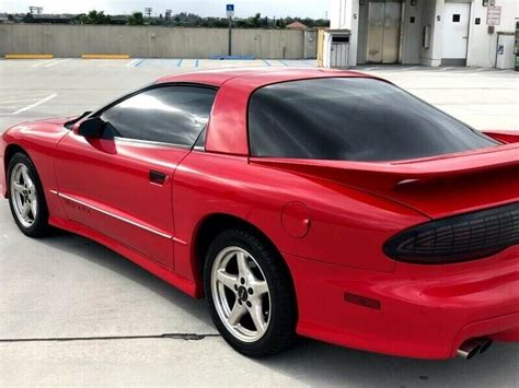 1993 Pontiac Trans Am Ws6 93556 Miles Red 57l V8 Automatic Classic