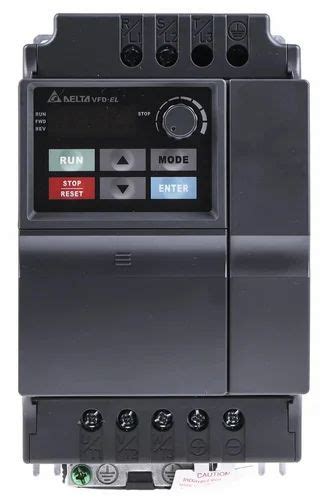 5 HP Delta Vfd Drive EL Series For Industrial Machinery 5p At Rs