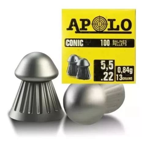 Balines Apolo Conic X Aire Comprimido Mm Copita Cal Mercadolibre