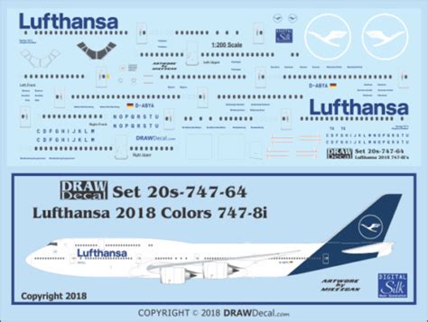 20 747 64 1 200 Scale DRAW Decal