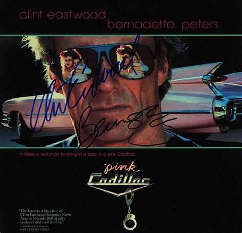 Pink Cadillac Cast Signed Movie Laserdisc Album - Artist signed ...