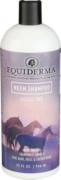 Equiderma Neem Horse Shampoo 32 Fl Oz Bottle