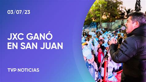 Juntos por el Cambio ganó las elecciones a gobernador en San Juan YouTube