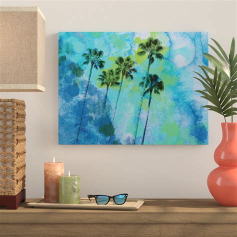 Bay Isle Home Palm Trees On The Beach Wayfair