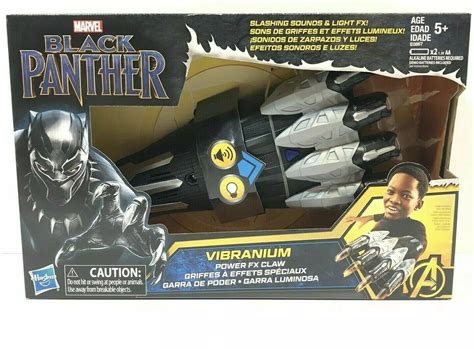 Black Panther Vibranium Power Fx Claw And Action Figure Set Marvel Ebay