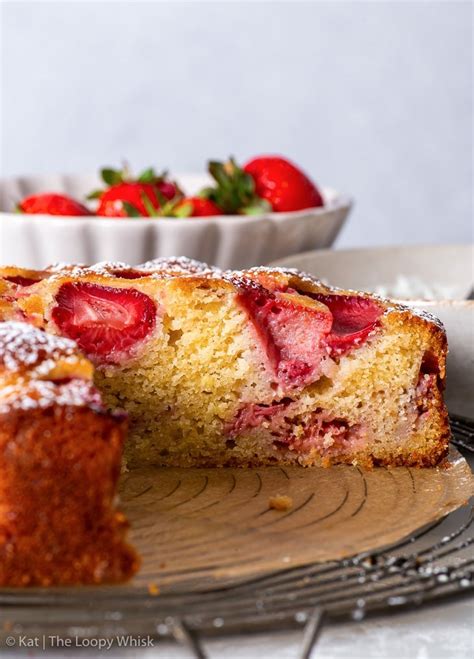 Easy Gluten Free Strawberry Cake The Loopy Whisk