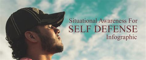 Situational Awareness For Self Defense Infographic Security Adviser