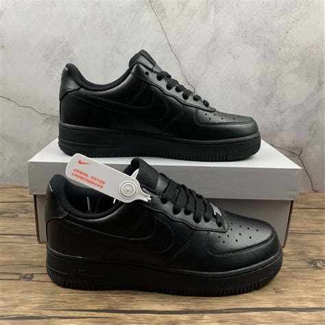 Nike Air Force 1 07 Triple Black For Sale The Sole Line