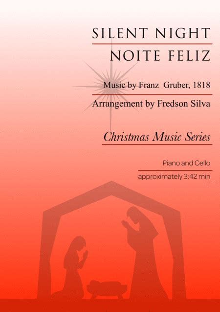 Silent Night For Piano And Cello By Franz Gruber Piano Digital