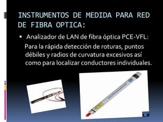 Instrumentos De Medida Para Red PPT