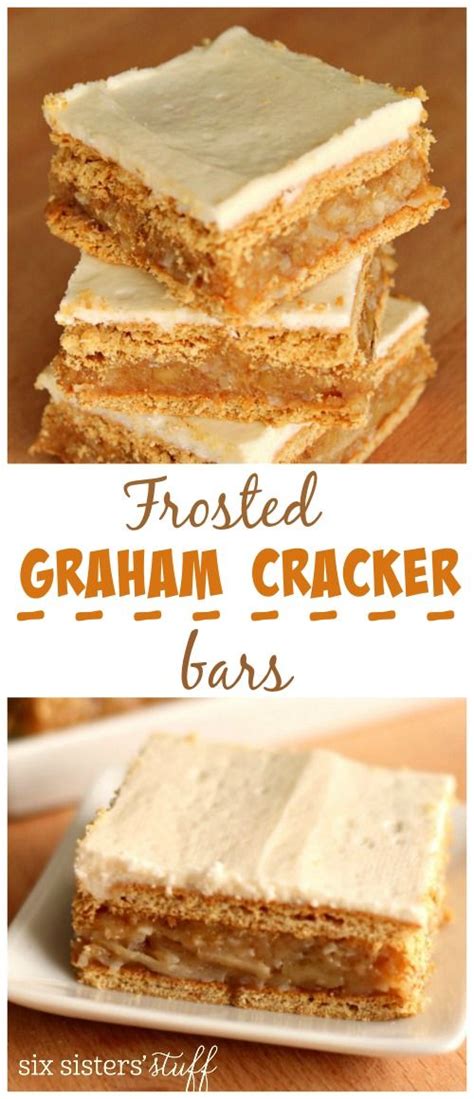 Frosted Graham Cracker Bars