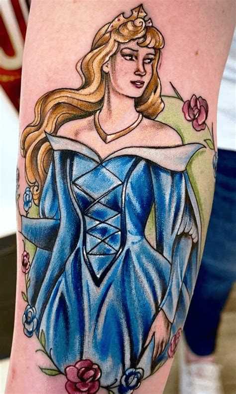 Princess Aurora Tattoo Design Ideas Images