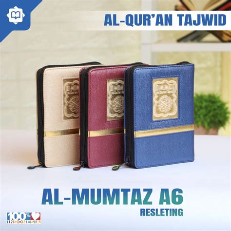 Jual Qudsi Al Quran Tajwid Warna Al Mumtaz A Pocket Resleting