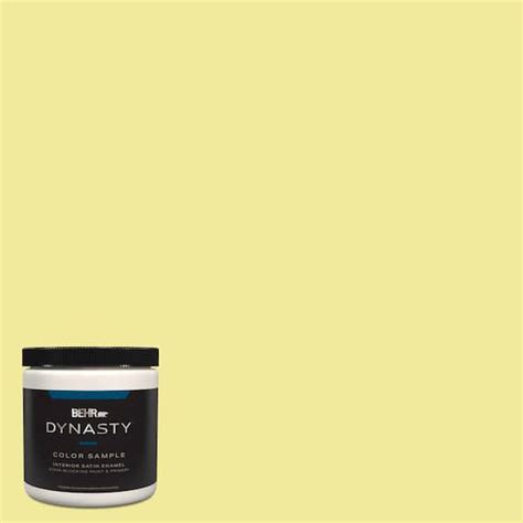 Reviews For BEHR DYNASTY 8 Oz 400A 3 Pear Satin Enamel Stain Blocking