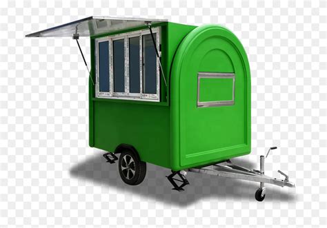 Ukung Hot Sale Mobile Food Carts Electric Coffee Bike Trailer Hd Png Download 800x800