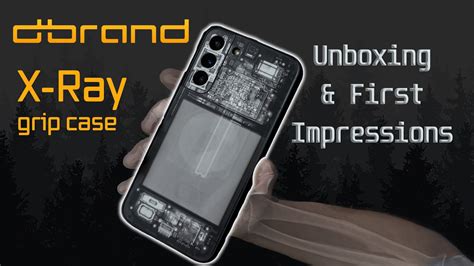 DBrand X Ray Grip Case Unboxing First Impressions YouTube