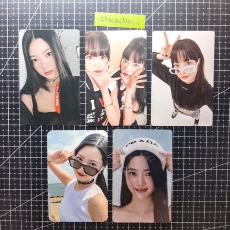 Jual Ready Stock Official Photocard Pc Le Sserafim Sakura Chaewon