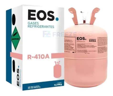 Gás Botija R410a Fluido Refrigerante R 410a 11 3kg Eos Parcelamento