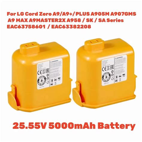 5000mah Battery For Lg Cord Zero A9 Series A9 A9 Plus A905m A907gms A9