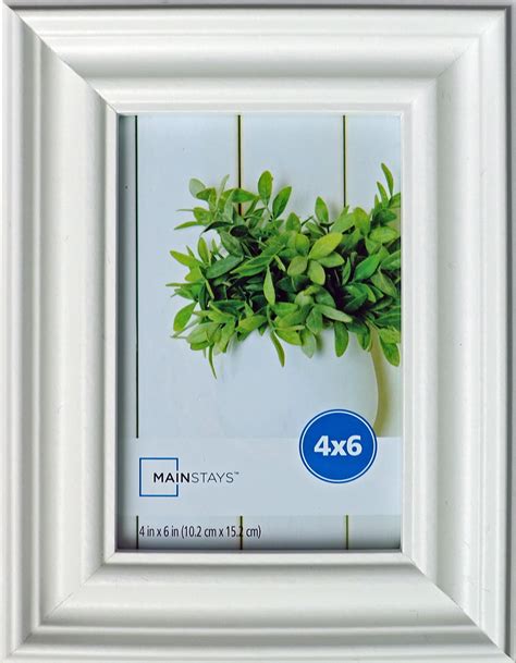 MS 4x6 Traditional White Frame - Walmart.com