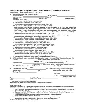 Fillable Online Nita Ac Annexure Iv Form Of Certificate To Be Produced