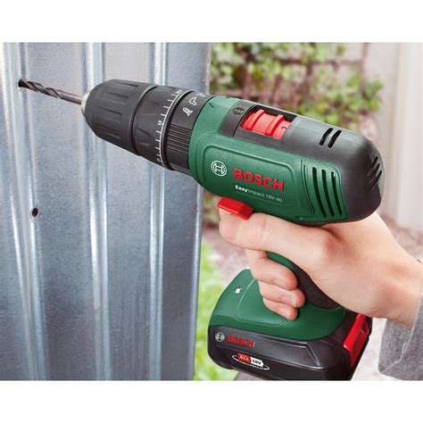 Bosch 18 V Akku Schlagbohrschrauber EasyImpact 18V 40 Solo Kaufen Bei OBI