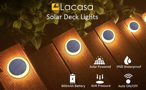 Lacasa Solar Bodenleuchten Aussen Lm St Ck Solarleuchten F R Au En