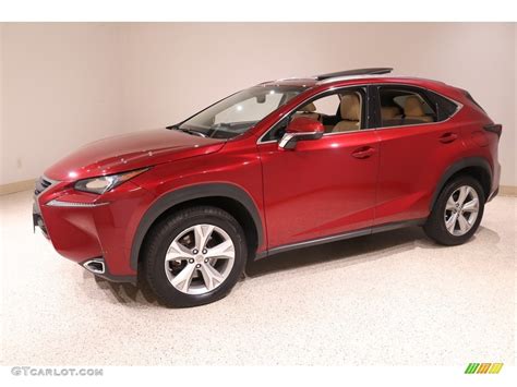 2017 Matador Red Mica Lexus NX 200t AWD 139615196 Photo 3 GTCarLot