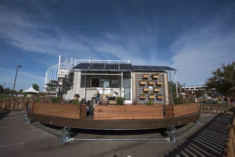 The Revolve — A Solar Powered Tiny House That Rotates To Face The Sun