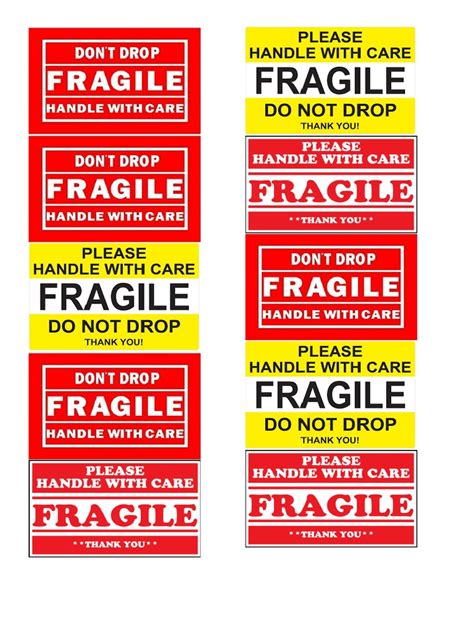 Fragile Stickers | PDF