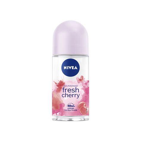 Nivea Kad N Roll On Deodorant Fresh Cherry Ml Migros