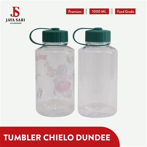 Jual Tumbler Chielo Dundee Tumbler Botol Minum Plastik Starbuck 1000