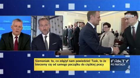 Donald Tusk wraca do polskiej polityki Tomasz Siemoniak najważniejszy