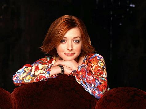 Hd Wallpaper Actresses Alyson Hannigan Wallpaper Flare