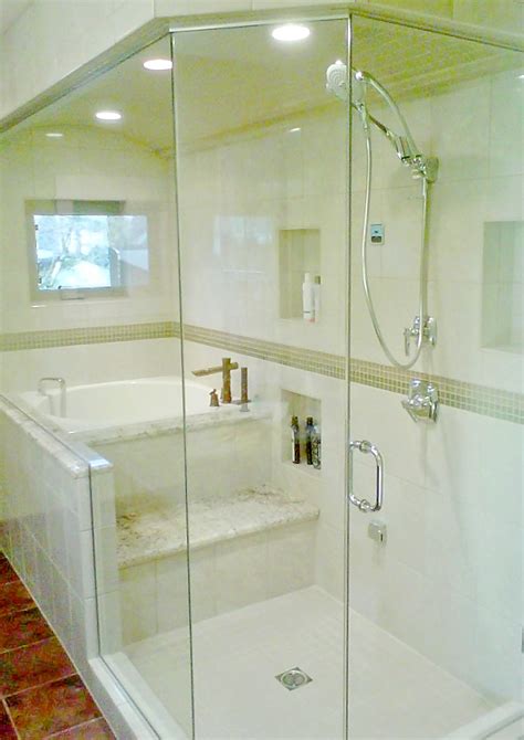 10++ Soaking tub with shower info | showerbathroom