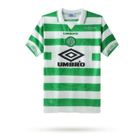 Celtic 1998 99 Home Shirt Premier Retros